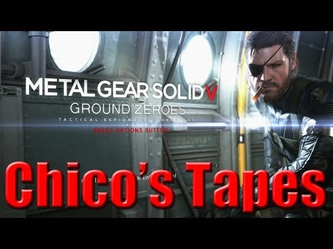 Metal Gear Solid V: Ground Zeroes - [ALL] Chico's Audio Tapes
