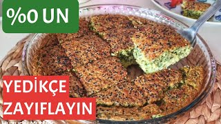 YEDİKÇE ZAYIFLAYIN  💯 TOK TUTAN, ZAYIFLATAN UNSUZ (GLUTENSİZ) KEK