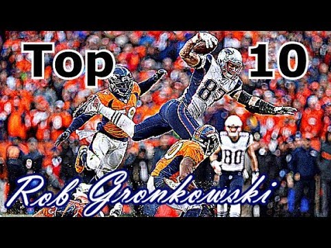 Rob Gronkowski Top 10 Plays of Career