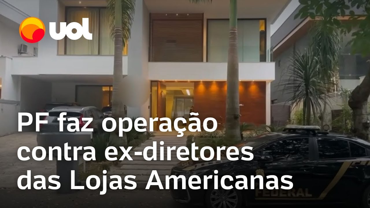 Ex-diretores Lojas Americanas são alvos da PF em operação contra fraude de R$ 25 bilhões; veja vídeo