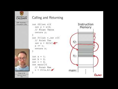 Computer Architecture Lecture 14: Assembly Language (Procedure Calls)