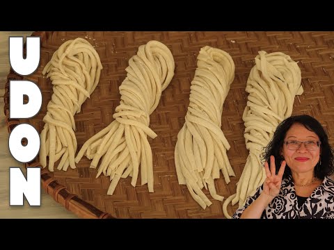 Homemade Udon Noodles