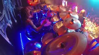 ICED EARTH@Pure Evil-Brent Smedley-Live in Poland 2018 (Drum Cam)