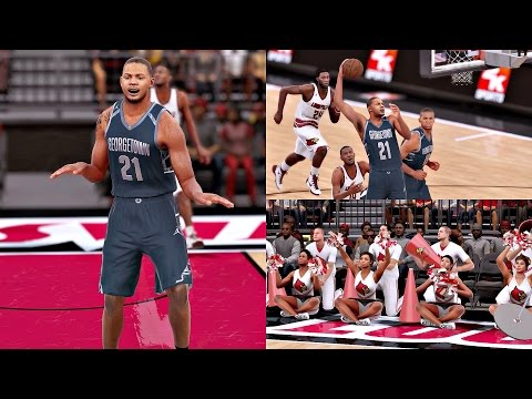 NBA 2K16 PS4 MyCAREER - 2nd COLLEGE GAME! CHEERLEADERS LOVE ME!! Ep. 8