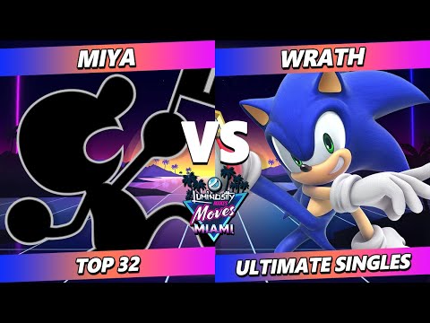 LMM Miami 2024 - Miya (Game & Watch) Vs. Wrath (Sonic) Smash Ultimate - SSBU