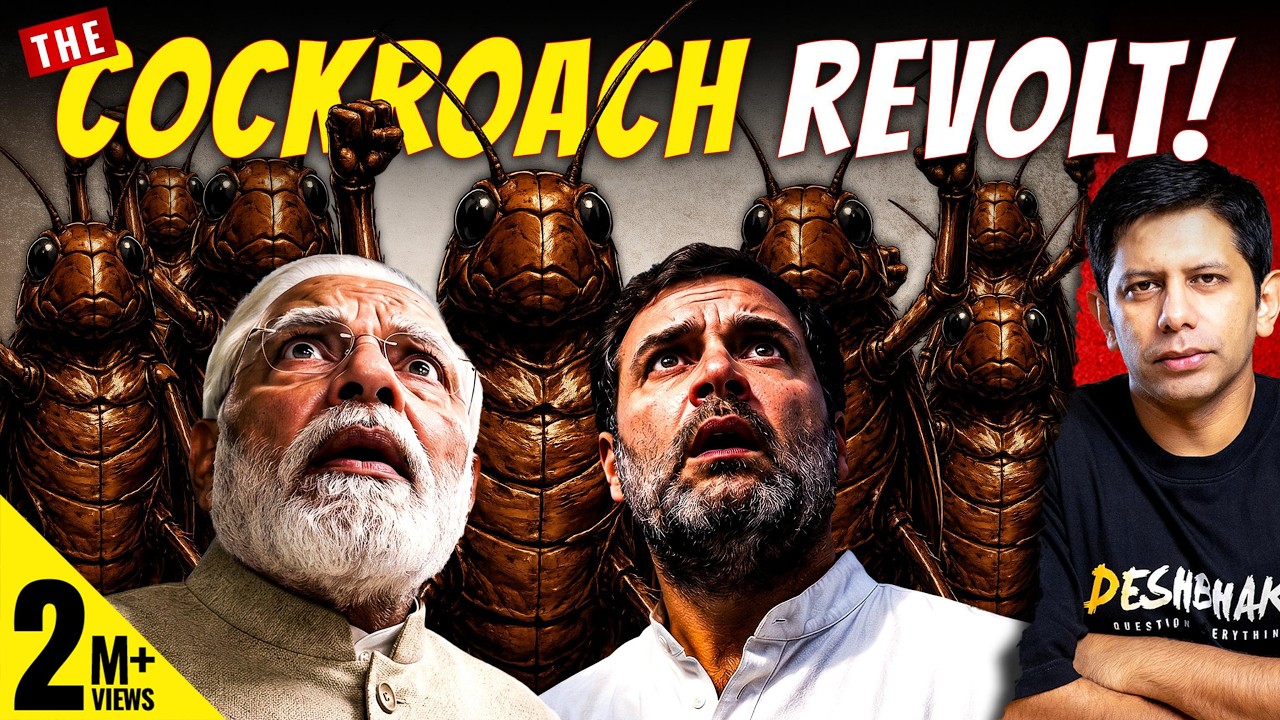 Pt.1- Can Cockroach Janta Party Do The Impossible? | Rise Of Gen-Z Revolt In India? | Akash Banerjee