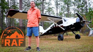 A MOOSE in the WOODS! 400HP Radial Engine Aircraft + RAF Weekend Fly Out