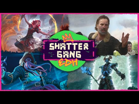 The ShattergangEDH Showdown | Rionya v Rick v Anrakyr v N'ghathrod | #EDH Gameplay #UKMTG |  S01E03