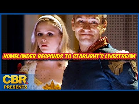 Homelander Releases Statement Slamming Starlight's Anti-Vought Livestream