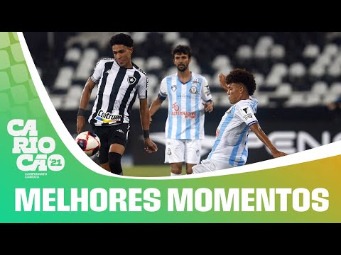 BOTAFOGO 4X0 MACAÉ - MELHORES MOMENTOS - CARIOCÃO