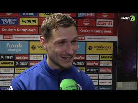 Reuven Niemeijer na Vitesse-De Graafschap: 'Laten we de lijn maar doortrekken'