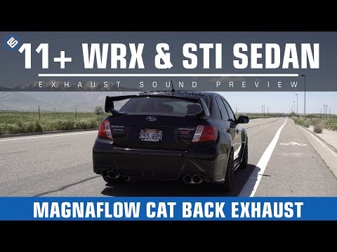 11+ WRX & STI Sedan Magnaflow Cat Back Exhaust