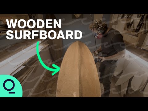 How Danny Hess Crafts Wooden Surfboards