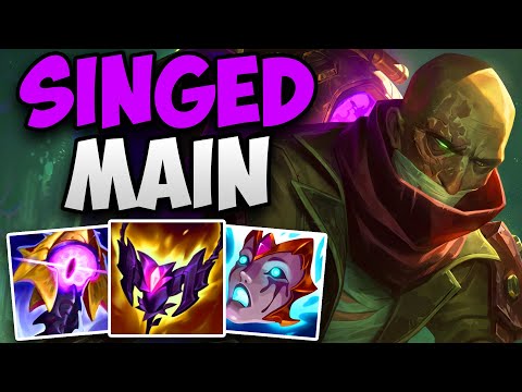 THIS IS HOW A KOREAN CHALLENGER SINGED MAIN PLAYS! | CHALLENGER SINGED TOP GAMEPLAY | Patch 15.6 S15