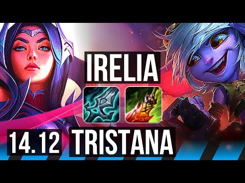 IRELIA vs TRISTANA (MID) | 66% winrate, 9/2/4 | EUW Diamond | 14.12