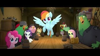 Kadr z teledysku Tu tens de ser brutal [Time to Be Awesome] (European Portuguese) tekst piosenki My Little Pony: The Movie (OST)
