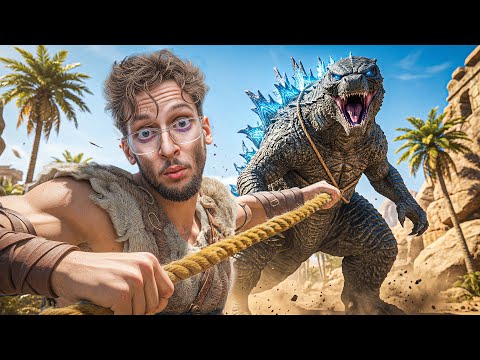 ARK MAROC CHERFA 4️⃣ |  😱مود السيارات 🚗 روضت أقوى دينصور في السرفور