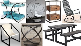 Modern Metal Furniture & Decor Ideas