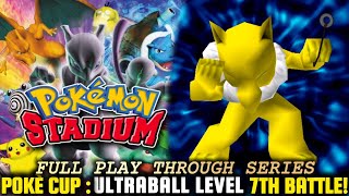 POKÈ CUP | ULTRABALL LEVEL | 7TH BATTLE | POKEMON STADIUM N64 PLAYTHROUGH SERIES #POKEMONSTADIUM
