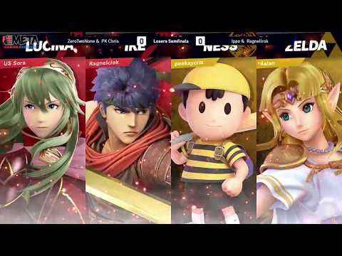 AON Ultimate 57 - ZeroTwoNone & PK Chris Vs Ippo & Ragnellrok Losers Semis - Smash Ultimate