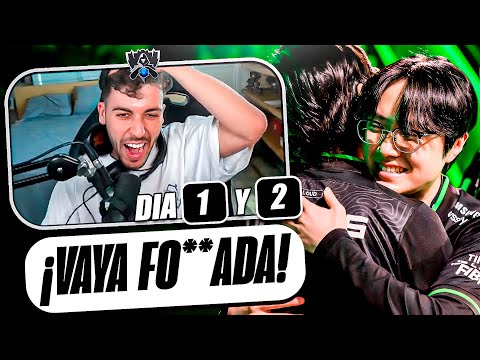 ¡Primera PENTAKILL de WORLDS! MEJORES MOMENTOS  [Día 1 y 2] | Werlyb