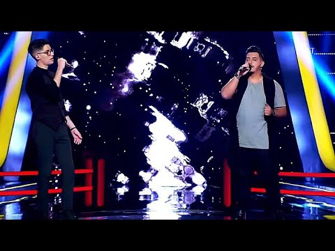 Μαρσελίνο Σερίφι vs Χάρης Χαλαμούτης - Ένας κόμπος η χαρά μου | The voice 1o Battle 15/01