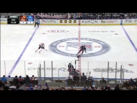 NHL 2014 11 29 Philadelphia Flyers vs New York Rangers