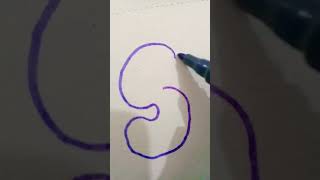 letter S in bubble style❣
