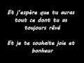 Whitney Houston - I willl always love you - Traduction en français