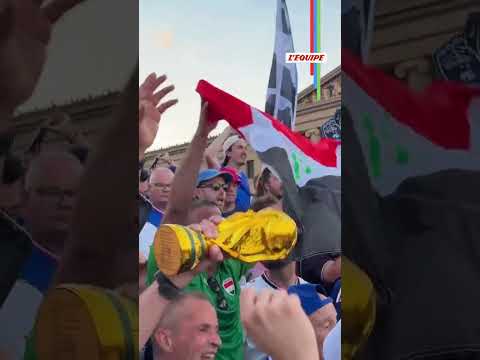 🇫🇷🇮🇶 De magnifiques images de fête et de partage entre Français et Irakiens dimanche soir