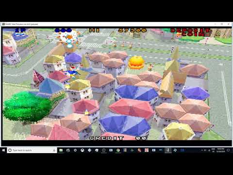 TOBE POLYSTARS  - MAME 205 - stage 1 - konami m2 hardware - 2018 uk arcades 1080p 10fps