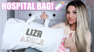 WHAT'S IN MY HOSPITAL BAG FOR BABY #2 | Liza Adele