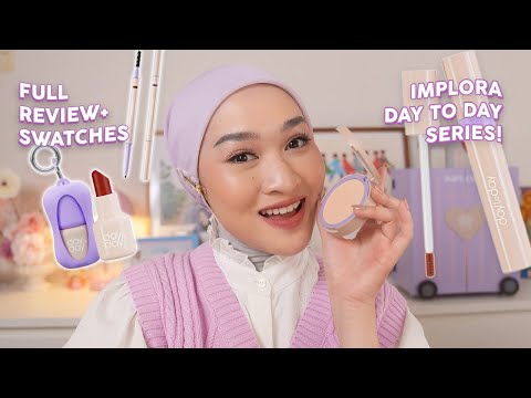 #AlaTries IMPLORA DAY TO DAY SERIES : FULL SWATCHES + REVIEW | Kiara Leswara