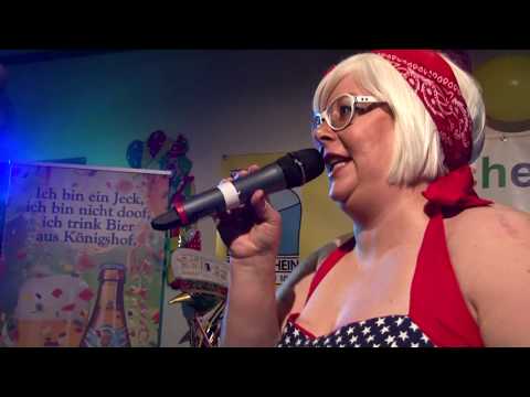 TINI TUS - NEWS! Auftritt: Närrischer Niederrhein in der Brauerei Königshof, Krefeld - Februar 2017