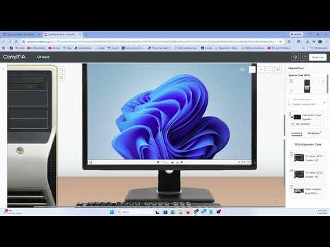 CompTIA A+ Lab 2.2.13 | How to Upgrade a Video Card & Install a GPU | Core 1 (220-1201)