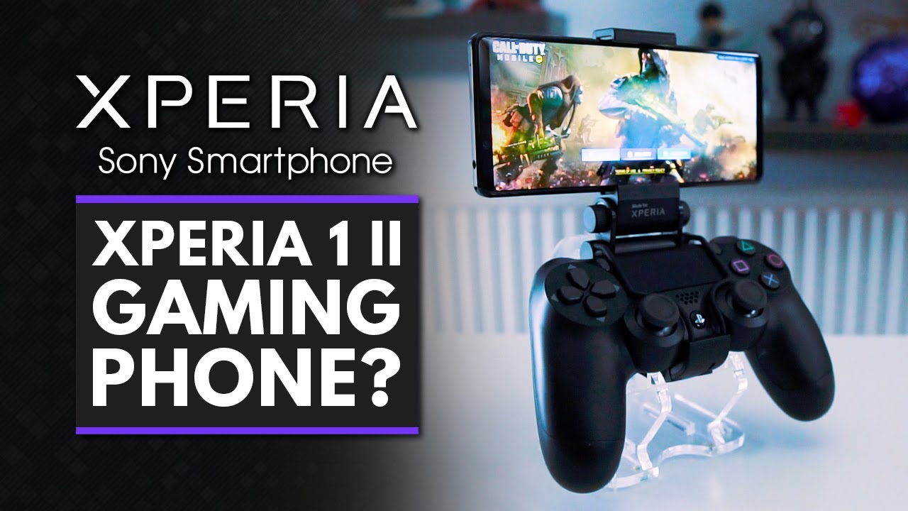 Sony Xperia 1 II - A Portable Gaming Device ? 4K HDR OLED + DualShock 4 Compatible