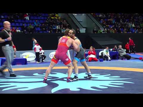 1 8 Final GR   82 kg PYSHKOV DMYTROUKR BABAYAN EDGARPOL