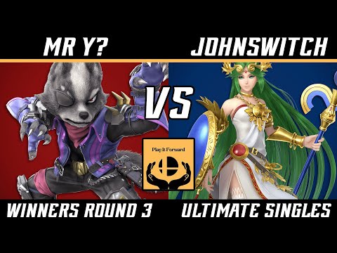 Play it Forward Singles Round 3 - Mr. Y? (Wolf) vs. JohnSwitch (Palutena) - SSBU