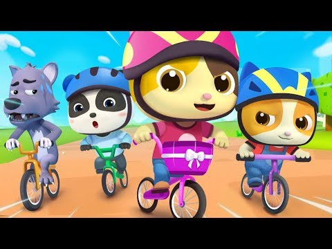 Bayi Kucing Timi & Mimi Balapan Sepeda | Lagu Anak-anak | BabyBus Bahasa Indonesia