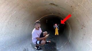 HUNTING IN THE SEWERS FOR PENNYWISE! *I FOUND HIM*