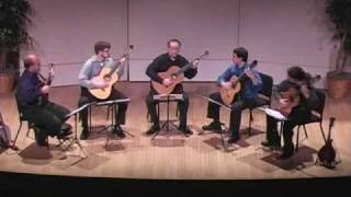 Pavane pour une infante défunte by Ravel played by the Richmond Guitar Quartet with Adam Larrabee