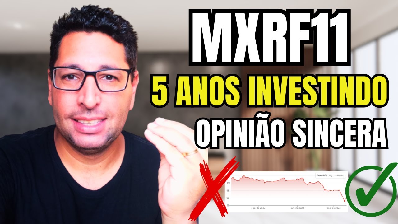 Investi por 5 anos no MXRF11 e esse foi o resultado... QUANTO realmente RENDEU?