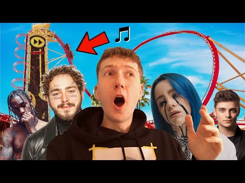 IF FAMOUS ARTISTS MADE THEMEPARK MUSIC!