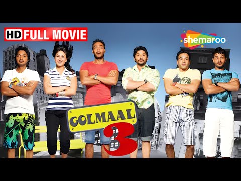 Golmaal 3 Full Comedy Movie | Ajay D, Kareena K, Arshad W, Kunaal K, Tushar K  | Bollywood Comedy