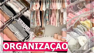 COMO ORGANIZAR o ARMÁRIO do BEBÊ ROUPAS e tudo mais!