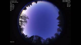 2026-01-17 All sky camera capture from Poiana Rusca Mountains, Romania