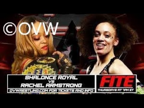 Rachel Armstrong vs Shalonce Royal / Singles Match / OVW Live #1236 / WWE 2K23