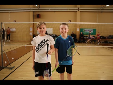 Badminton Stockholm Open BSO BS U11 Aapo Puhakka (FIN) vs. Viktor Jaeger (SWE)