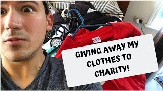 GIVING AWAY MY CLOTHES TO CHARITY