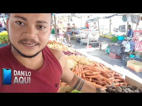 Fui aos Feirantes na Feira livre em Juripiranga Paraíba